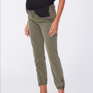 Maternity Mayslie Jogger - Vintage Ivy Green